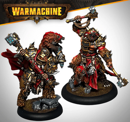 Warmachine - Khador Old Umbrey Kapitan Kazimir Morozov
