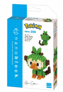 Nanoblock - Pokemon - Grookey #059