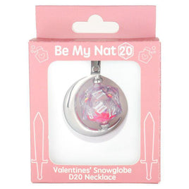 Sirius - Jewelry - Be My Nat 20 Pink Snowglobe d20 Necklace
