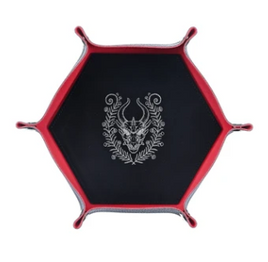 Hymgho - Dice Tray - Table Armor Dragon Skull Dice Tray