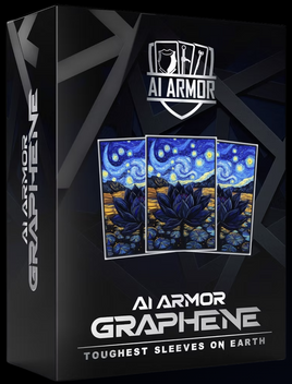 AI Armor - Standard Art Sleeves - Graphene Matte Starry Starry Black Lotus 100ct