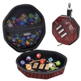 Enhance - Tabletop RPG Dice Case and Tray - Collector's Edition Red