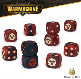 Baron of Dice - Warmachine: Khador Winter Korps Official Dice Set