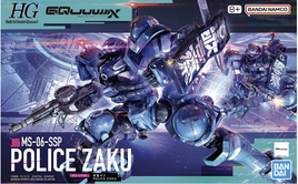 Bandai - Mobile Suit Gundam GQuuuuuux - MS-06-SSP Police Zaku HG Kit