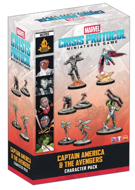 Marvel Crisis Protocol - Captain America & the Avengers Character Pack