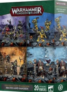 Warhammer Underworlds - Destruction Warbands - Brutes and Bandits