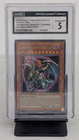 Graded Yu-Gi-Oh - Chaos Emperor Dragon-Envoy of the End CGC 5 EXC