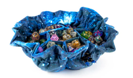 Fanroll - Dice Bag - Velvet Dice Bag w/ Pockets - Galaxy