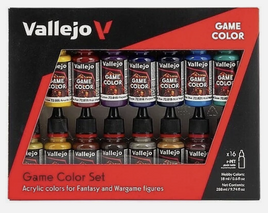 Vallejo - Paint Set - Game Color Advanced Paint Set (16 colors)