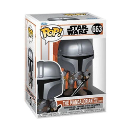 Funko Pop! - The Mandalorian - The Mandalorian with Darksaber #663