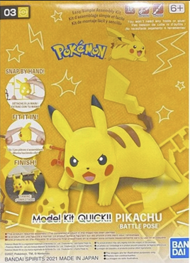 Bandai - Pokemon - Pikachu Battle Pose Model Kit