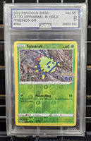 Graded Card - Pokemon - Unpeeled Ditto (Spinarak) Rev Holo #063 AGS 8 NM-MT