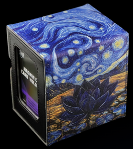 Realm Guard - Starry Black Lotus Deck Box