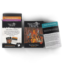 Nord Games - Treacherous Traps - Trap Card Deck Level 13-16 (DM Resource)