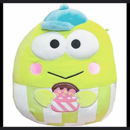 Squishmallow - Hello Kitty & Friends Keroppi with Sundae 8-Inch Plush