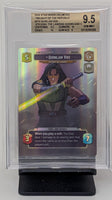 Graded Star Wars Unlimited - Quinlan Vos #275 Showcase Beckett 9.5 GEM MINT