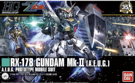Bandai - Universal Century - RX-178 Gundam MK-II AEUG Prototype Suit HG 1/144 Kit
