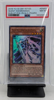 Graded Yu-Gi-Oh - Silent Swordsman 1st Ed #EN001 PSA 8 NM-MT