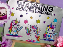 Mystery Dice Goblin - Unicorn Dice Tin