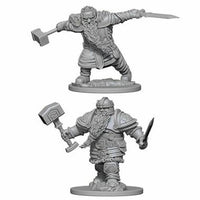 WizKids 72616 - D&D Nolzur's Marvelous Miniatures - Male Dwarf Fighter