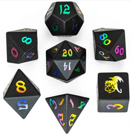 Hymgho - Gemstone Black Magic RPG Dice Set