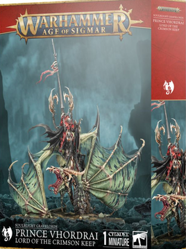 Warhammer Age of Sigmar - Soulblight Gravelords - Prince Vhordrai, Lord of the Crimson Keep