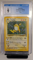 Graded Pokemon - Raichu #16 Base Set 2 Holo CGC 9 Mint