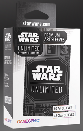 Gamegenic - Star Wars Unlimited Game Logo Premium Sleeves 60+2 Count