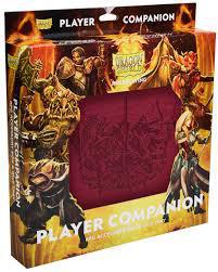 Dragon Shield - Player Companion - RPG Accessory Box & Tray - Blood Red