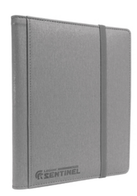 Legion - 4-Pocket Sentinel Spaceport-4 Gray Binder (160 Capacity)