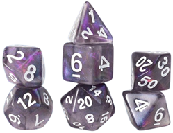 Sirius - Dice - Treasure Amethyst 7pc Set