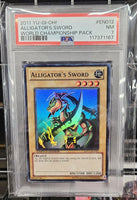 Graded Card - Yu-Gi-Oh - Alligator's Sword #EN012 PSA 7 NM