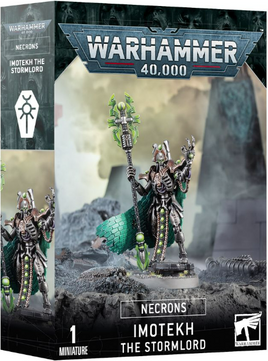 Warhammer 40k - Necrons - Imotekh The Stromlord