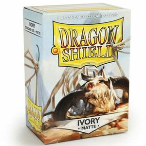 Dragon Shield - Standard Sleeves - Matte Ivory 100ct
