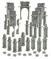 HeroScape Terrain System - The Ruins at Laru's Edge