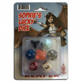Pizza Dungeon Dice - Sohpie's Lucky Dice RPG Dice Set