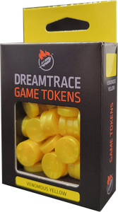 Dreamtrace Game Tokens - Venomous Yellow 40ct