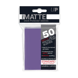 Ultra Pro - Standard Sleeves - ProMatte 50ct - Purple