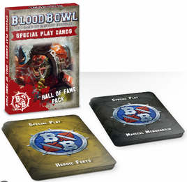 Blood Bowl Discontinued - Special Play Cards - Hall of Fame Pack