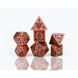 Sirius - Dice - Illusory Metal Copper 7ct Set