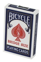Bicycle Playing Cards: Bridge Size (Red or Blue)