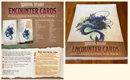 Beadle & Grimm - Encounter Cards - Challenge Rating 0-6 Pack 1 5E Compatible