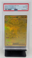 Graded Pokemon - Mega Lucario ex Hyper Rare #188 PSA 10 GEM MT