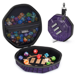 Enhance - Tabletop RPG Dice Case and Tray - Collector's Edition Purple