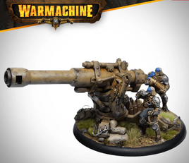 Warmachine - Cygnar Gravediggers - Heavy Field Gun