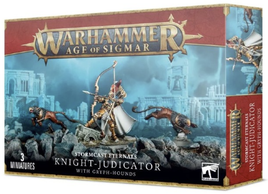 Warhammer Age of Sigmar - Stormcast Eternals - Knight-Judicator with Gryph-Hounds