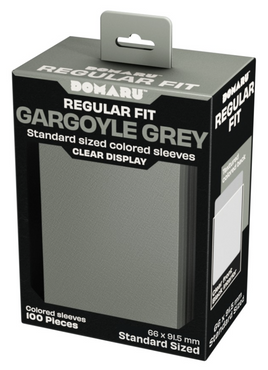 Gatherers Tavern - Domaru Gargoyle Grey Sleeves (100 Count)