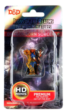 WizKids 93029 - D&D Icons of the Realms Female Dragonborn Sorcerer