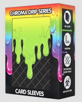 Realm Guard - Biohazard Chroma Drip Matte Art Sleeves 100+ Count