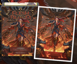 Dragon Shield - Flesh & Blood Cindra, Dracai of Retribution Art Sleeves 100 Count